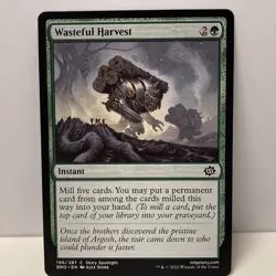 Wasteful Harvest (196) The Brothers' War BRO MTG Magic The Gathering - Image 1