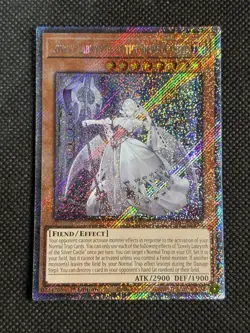YuGiOh! - Lovely Labrynth of the Silver Castle RA04-EN295 Platinum Secret 1st NM - Image 1