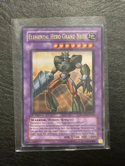 Elemental Hero Grand Neos STON-EN035 1st Edition (NM) Ultra Rare Yu-Gi-Oh! - Image 1