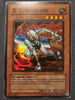 D.D. Assailant DBT-EN002 HP Super Rare YuGiOh - Image 1