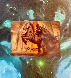 Nazgul Art Card (Gold-Stamped Signature) MTG - Art Series: The Lord of the Rings - Image 1