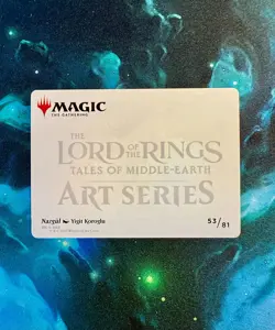 Nazgul Art Card (Gold-Stamped Signature) MTG - Art Series: The Lord of the Rings - Image 4