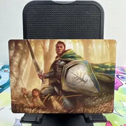 MTG The Lord Of The Rings Art Series Boromir, Warden Of The Tower x1 NM Gold - Image 1