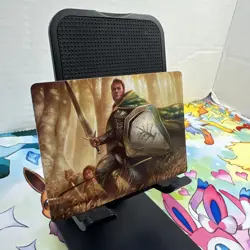 MTG The Lord Of The Rings Art Series Boromir, Warden Of The Tower x1 NM Gold - Image 2