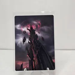 Barad-dur (Gold-Stamped Signature) LOTR Art Series - M/NM - Image 1