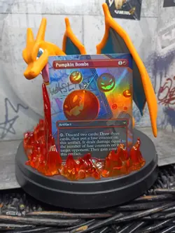 Pumpkin Bombs (Borderless) Foil SPE 26 Marvel's Spider-Man MTG Unplayed NM - Image 1