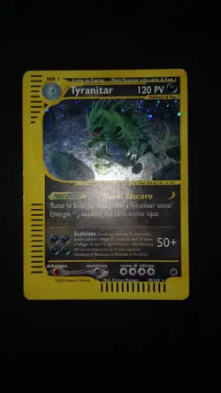 POKEMON TYRANITAR HOLO EXPEDITION 29/165 ITA PLAYED NO SHINING CRYSTAL CHARIZARD - Image 1
