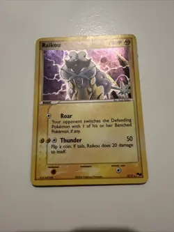 Raikou 3/17 Holo Rare - Vintage Pokemon Pop Series 2 - Image 1