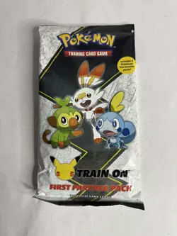 Pokemon First Partner Pack Galar 25th Anniversary ( 3 packs Left) 820650809613 - Image 1