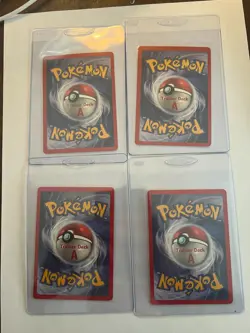 1999 Pokemon Trainer Deck A Red Back (4) Card Energy Lot - Image 2