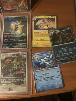 Pokemon Full Art Card Bundle 21 Cards *Raw Mint cards* - Image 5