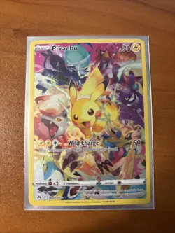 Pokemon Pikachu TCG Card Crown Zenith 160/159 Holo Secret Rare NM/Mint Condition - Image 1