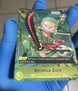 One Piece Roronoa Zoro P-042 2024 Championship Event Pack Promo Card - Image 3