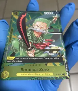 One Piece Roronoa Zoro P-042 2024 Championship Event Pack Promo Card - Image 4