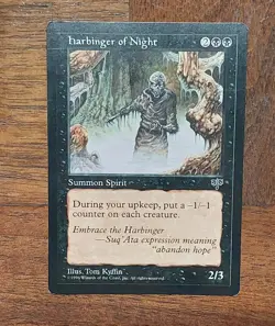 Harbinger of Night | MTG | Magic the Gathering | Mirage | Light Play - Image 1
