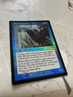 Magic The Gathering Raven Familiar Foil - Image 1