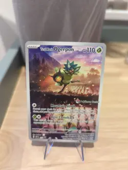Teal Mask Ogerpon SVP123 Pokemon Center Stamped ETB Black Star Promo - Image 3