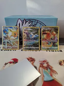 LOTTO CARTE Pokemon X3 Jolteon Flareon Vaporeon TG01 TG02 TG04 Astri Lucenti NM - Image 2