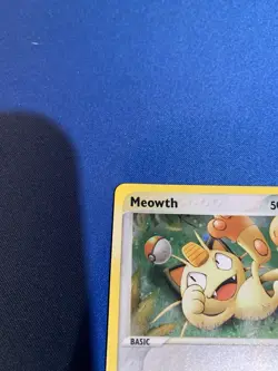 2003 Pokemon TCG Meowth Black Star Promo 013 Holo Nintendo E-Reader Series 🔥 - Image 4
