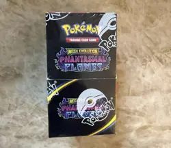 Pokemon Mega Evolution Phantasmal Flames Half Booster Display (18 Booster Packs) - Image 1
