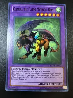 Chimera the Flying Mythical Beast - LCYW-EN052 - Super Rare - LP - Image 2