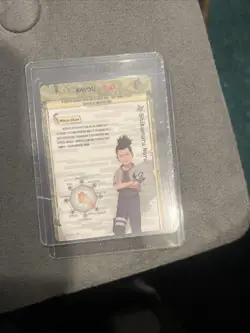 Naruto Kayou English Series 2 Card - Shikamaru Nara - NRSA02-UR-002L3 - Image 2