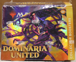 Magic The Gathering DOMINARIA UNITED (2022) Collector Booster Box, NEW/SEALED - Image 1