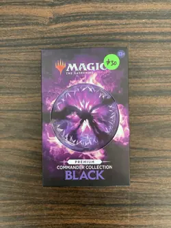 MTG Magic the Gathering Commander Collection Black Premium Sealed 630509989904 - Image 1
