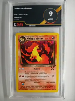 Carte pokemon Galopa obscur (TR 44) Team Rocket CGG 9 FRANCAIS 25350086 - Image 1