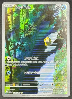 Psyduck 175/165 Pokemon TCG SV: Scarlet & Violet 151 IR Full Art Near Mint - Image 1