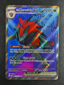 N's Zoroark ex 175/159 - Full Art Ultra Rare - Journey Together - Pokemon TCG - Image 1