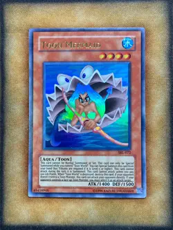 Yugioh Toon Mermaid SRL-072 Ultra Rare 2017 Print NM - Image 1