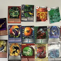 Bakugan TCG Card Lot – Gate, Ability & Gear Cards – Battle Brawlers - Image 3