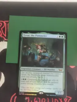 Magic The Gathering Duskmourn "Tyvar, The Pummeler" 0202 FOIL MYTHIC NM - Image 1