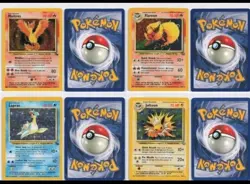 Vintage Holo TCG Great Pokemon Lot - Zapdos Articuno Mewtwo Jolteon 3 Birds - Image 2