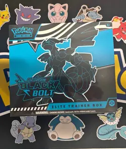 Pokemon TCG Scarlet & Violet Black Bolt Elite Trainer Box Etb Factory Sealed NEW - Image 1