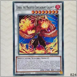Zoroa, the Magistus Conflagrant Calamity - MP22-EN212 - Common 1st Edit Yugioh - Image 1