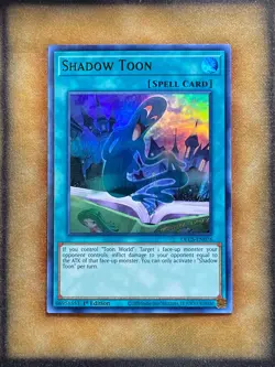 Yugioh Shadow Toon DLCS-EN076 Ultra Rare 1st Ed GREEN NM - Image 1