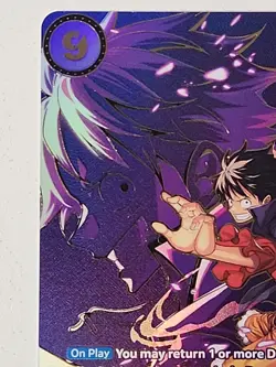Monkey D. Luffy OP09-119 SEC SP English OP13 Carrying on His Will (Alt Art) - Image 2
