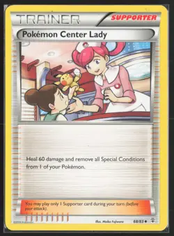 Pokemon TCG | Pokemon Center Lady 68/83 | Uncommon | Generations | LP - Image 2