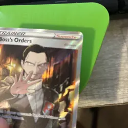 Boss's Orders (Full Art) 189/192 Swsh02: Rebel Clash Holo Pokemon TCG NM damage - Image 3