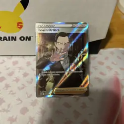 Boss's Orders (Full Art) 189/192 Swsh02: Rebel Clash Holo Pokemon TCG NM - Image 3