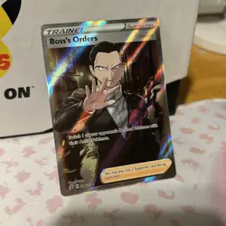 Boss's Orders (Full Art) 189/192 Swsh02: Rebel Clash Holo Pokemon TCG NM - Image 5