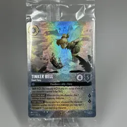 Disney Lorcana Tinker Bell Giant Fairy 11 Promo Cards Holo Sealed - Image 1