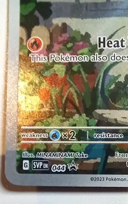 Charmander 044 Sv: Scarlet & Violet Black Star Promo Card Holo Obsidian Flames - Image 3