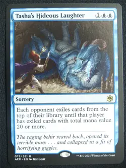 Tasha's Hideous Laughter - AFR - Mtg Card #23P - Image 1