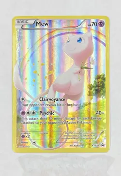 POKEMON Mew XY110 Holo Black Star Promo Card 2016 - Image 1