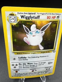 Pokemon TCG Wigglytuff Holo Rare Card Jungle Series 16/64 Hp - Image 2
