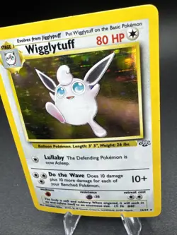 Pokemon TCG Wigglytuff Holo Rare Card Jungle Series 16/64 Hp - Image 3