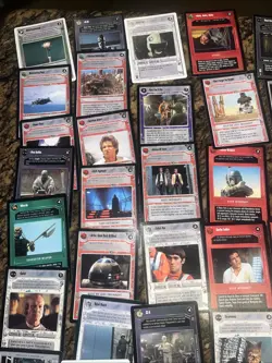 115 Decipher Star Wars Card Lot 1990’s & Early 2000’s Unplayed Cards - Image 3